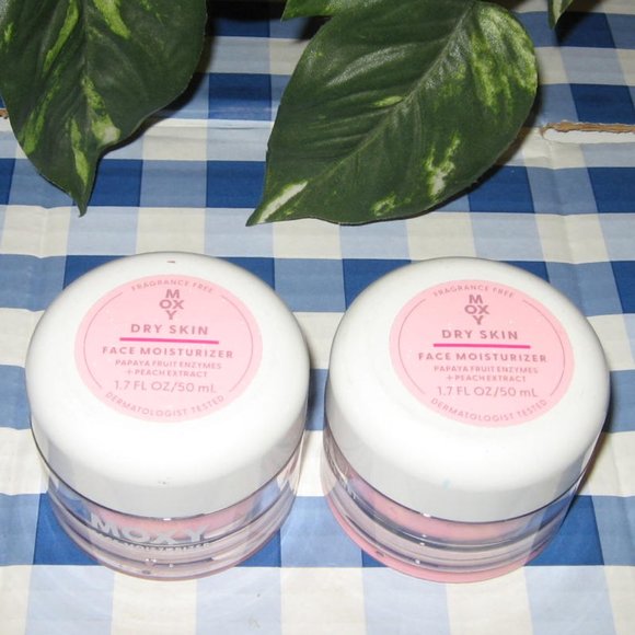 BBW MOXY Dry Skin Face Moisturizer Lot of 2 NEW - Picture 3 of 5
